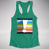 Queer Pride Flag Exclamation Point Racerback Tank